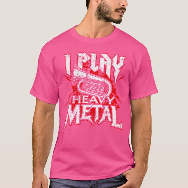 Camiseta Juego Pesado Metalizado - Banda de Marcha del Juga (Anverso)