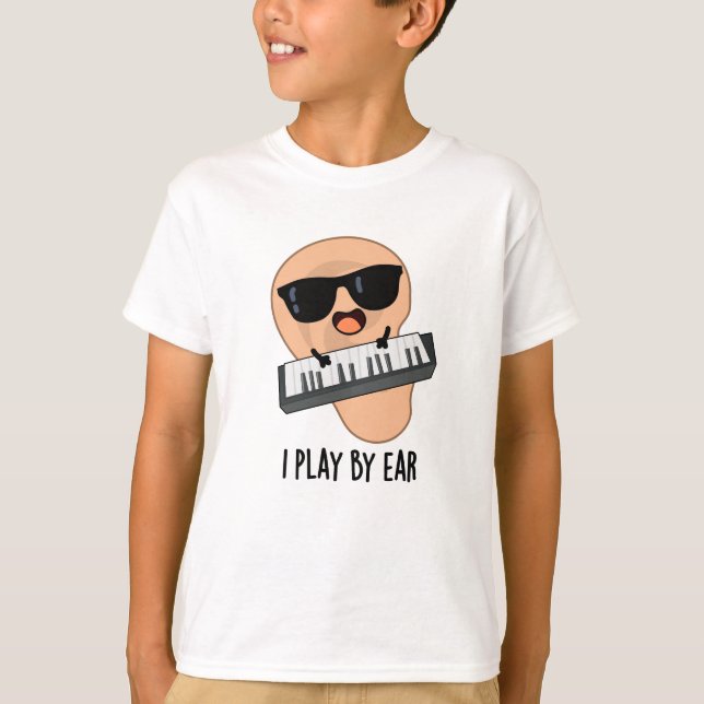 Camiseta Juego Por Ear Funny Music Pun (Anverso)