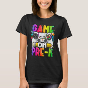 Camiseta Juego pre K Level Unlocked En Pre K Back To School