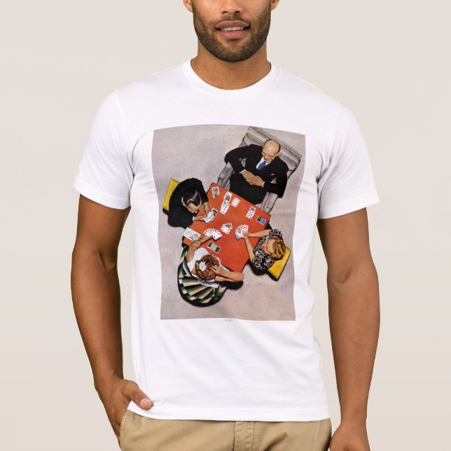 Camiseta Juego puente de Norman Rockwell (Anverso)