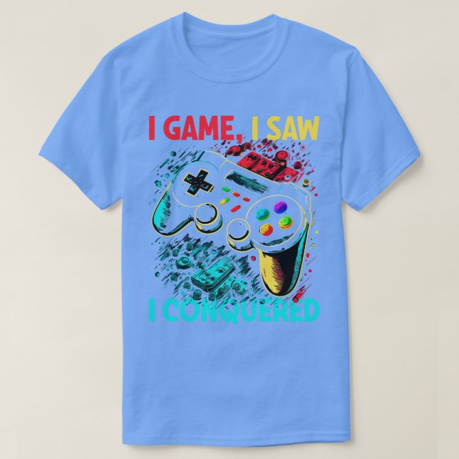 Camiseta Juego que vi conquistado (Diseño del anverso)