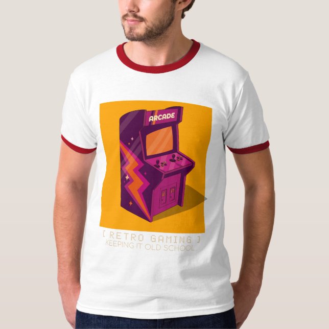 Camiseta Juego retro (Anverso)