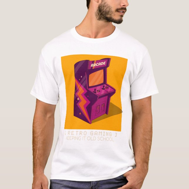 Camiseta Juego retro (Anverso)