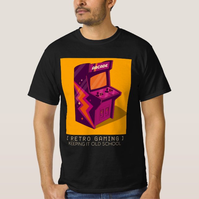 Camiseta Juego retro (Anverso)