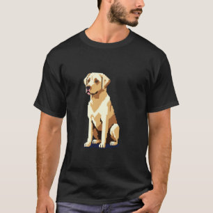 Camiseta Juego Retro de Estilo de 32 bits Pixel Art Labrado