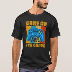 Camiseta Juego Retro En 4º Grado De Vuelta Al Video Gamer E