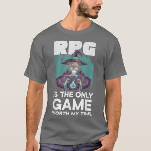 Camiseta Juego RPG Geek Gaming Video Juego Consola Gam