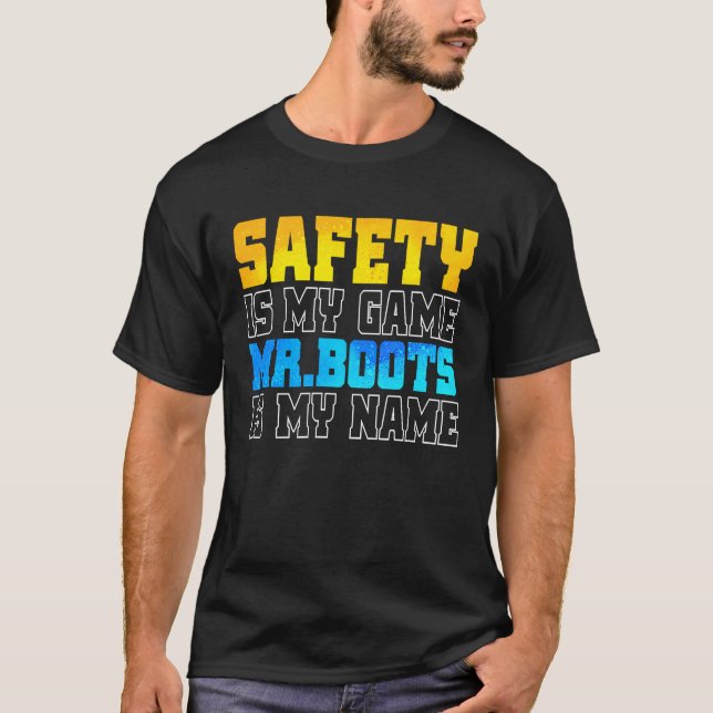 Camiseta Juego Sarcástico De Arte De Boots (Anverso)
