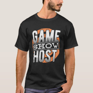 Camiseta Juego Show Host Fiesta Trivia Night Gamer Entertai