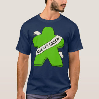 Camiseta Juego siempre Green Meeple Board