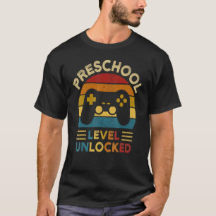 Camiseta Juego sin bloquear de nivel preescolar en quinto g