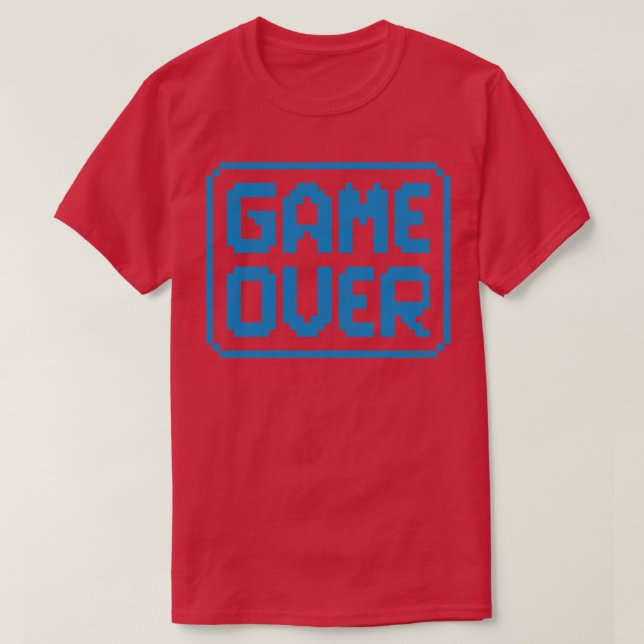 Camiseta JUEGO SOBRE Azul (Diseño del anverso)