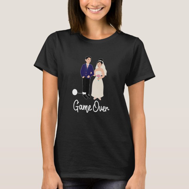 Camiseta Juego sobre Boda gracioso (Anverso)
