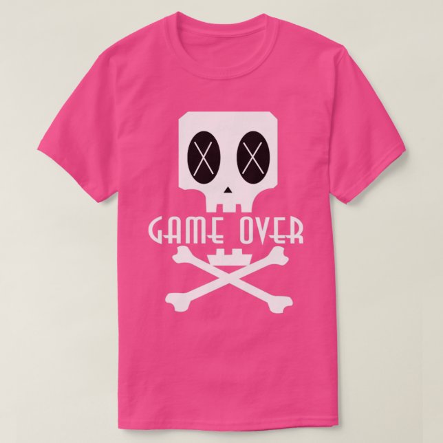 Camiseta Juego sobre el cráneo (Diseño del anverso)