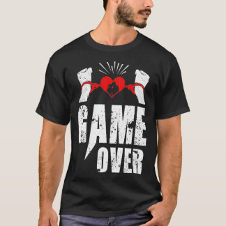 Camiseta Juego sobre el diseño para el partido de soltero l