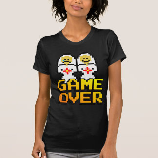 Camiseta Juego sobre el matrimonio (Lesbiana, 8 bits)