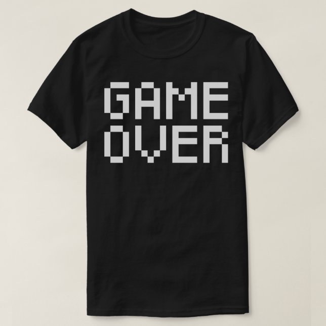 Camiseta Juego sobre el píxel (Diseño del anverso)