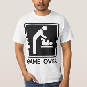 Camiseta Juego sobre el recién nacido para el papá del