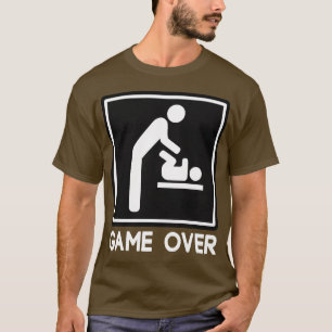 Camiseta Juego sobre el recién nacido para el papá del