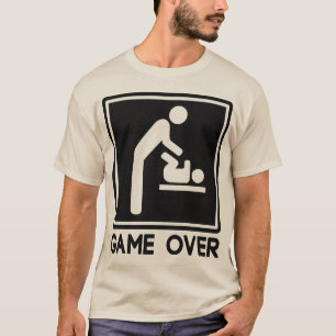 Camiseta Juego sobre el recién nacido para el papá del