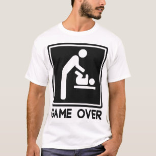 Camiseta Juego sobre el recién nacido para el papá del