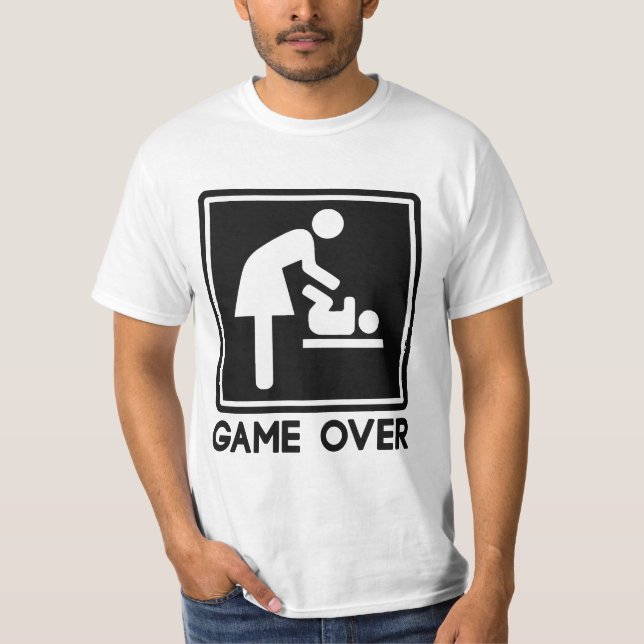 Camiseta Juego sobre el recién nacido para la mamá del (Anverso)