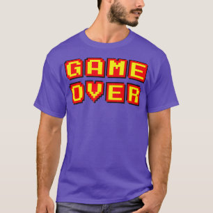Camiseta Juego sobre el regalo de juegos de video retro vin