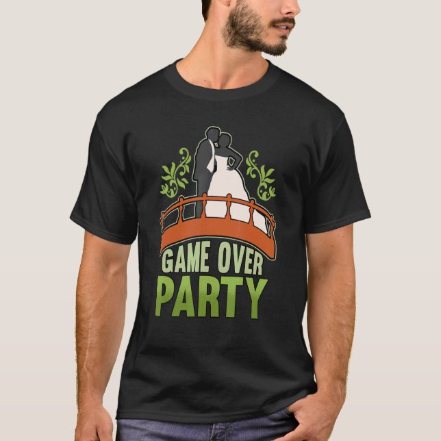 Camiseta Juego sobre Fiesta Groom (Anverso)