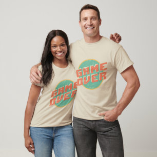 Camiseta Juego sobre juego de arcade retro con problemas de