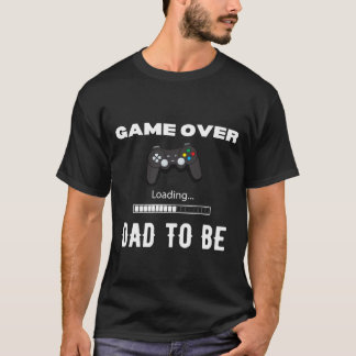 Camiseta Juego Sobre Papá Para Ser El Controlador Blanco