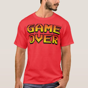Camiseta Juego sobre ~ Video Game font T-Shirt