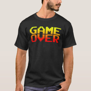 Camiseta Juego Sobre Videojuegos Juego Terminado Para Hombr