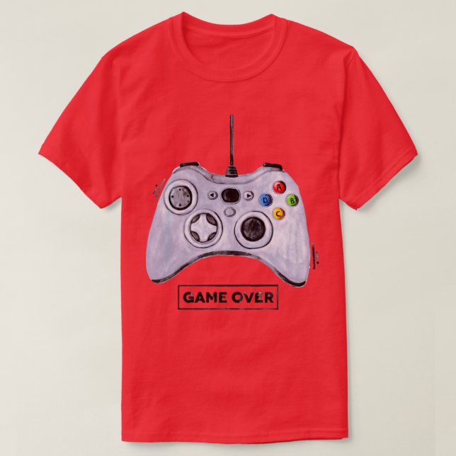 Camiseta Juego sobre X (Diseño del anverso)