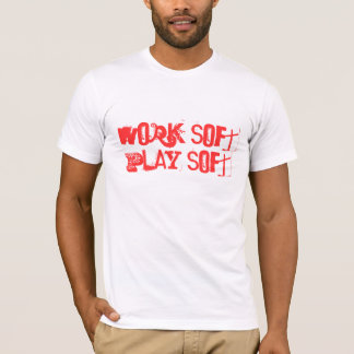 Camiseta Juego suave del trabajo suave