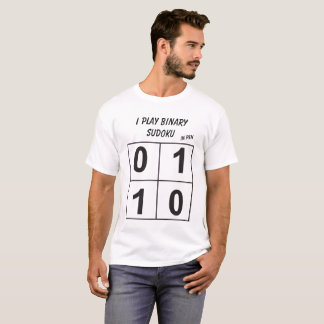 Camiseta Juego sudoku binario