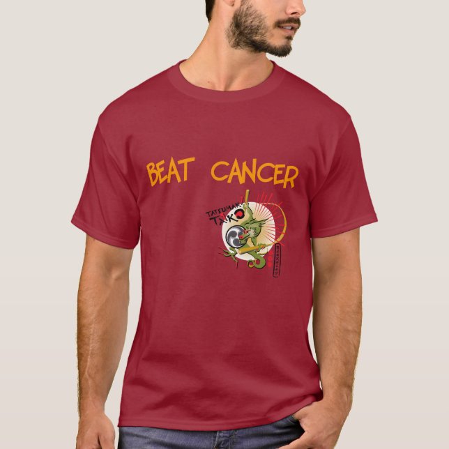 Camiseta Juego Taiko - cáncer del golpe (Anverso)