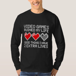 Camiseta Juego Tengo 2 Vidas extra