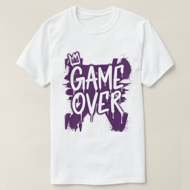 Camiseta juego terminado (Diseño del anverso)