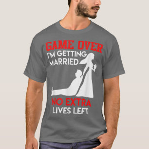 Camiseta Juego terminado despedida de soltero novio boda