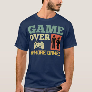 Camiseta Juego Terminado Sin Juegos Boda Despedida de Solte