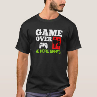 Camiseta Juego Terminado Sin Juegos de Bodas Despedida de S