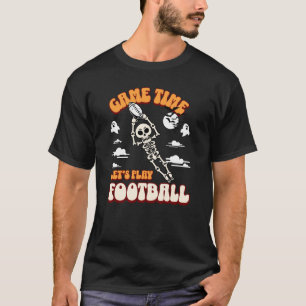 Camiseta Juego Vamos a jugar al fútbol Halloween Divertido