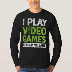 Camiseta Juego Videojuegos Para Mantenerme Sane Console Gam