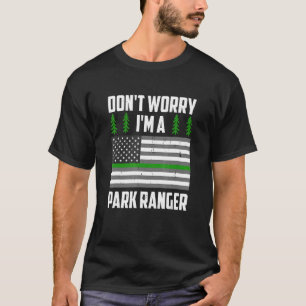Camiseta Juego Wa de oficial de vida silvestre de bandera e