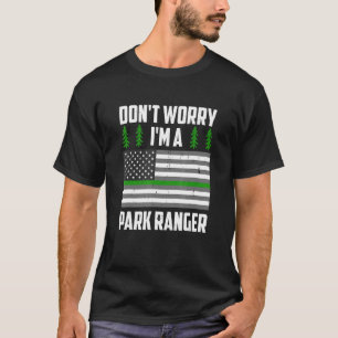 Camiseta Juego Wa de oficial de vida silvestre de bandera e