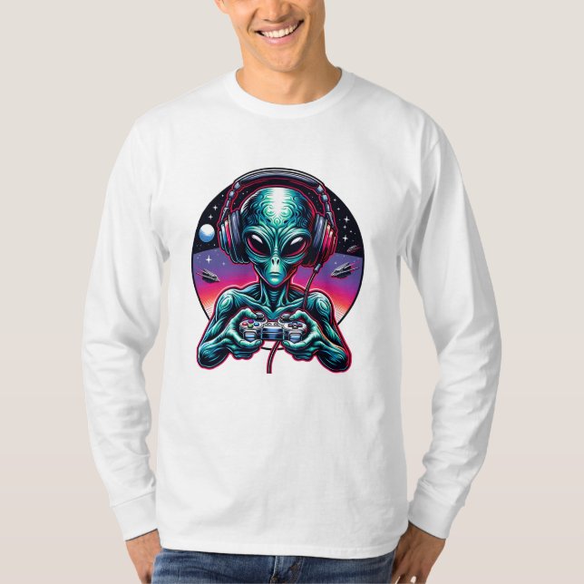Camiseta Juegos Alienados Ser Extraterrestres (Anverso)