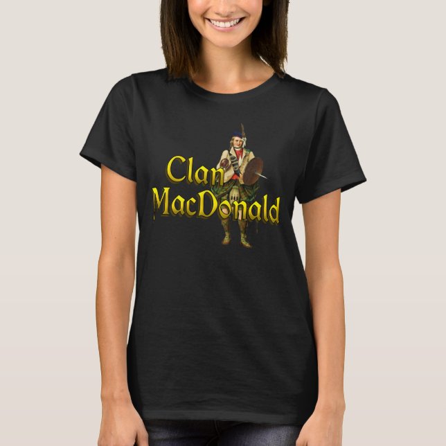 Camiseta Juegos Clan MacDonald Highland (Anverso)