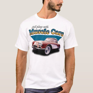 Camiseta Juegos con los coches del músculo