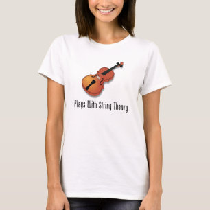 Camiseta Juegos con teoría de la secuencia - violín