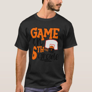 Camiseta Juegos de baloncesto de sexto grado primer día de 